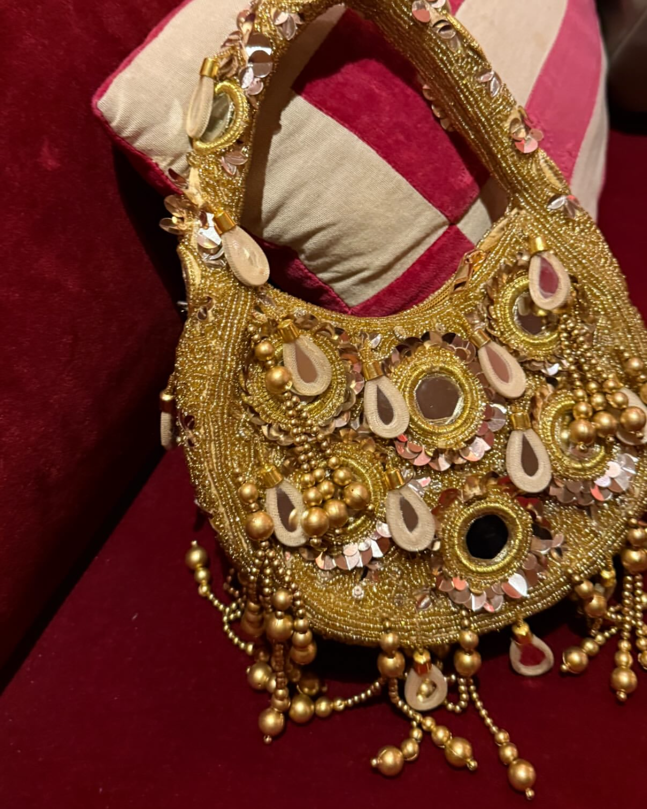 Gold Formentera Bag