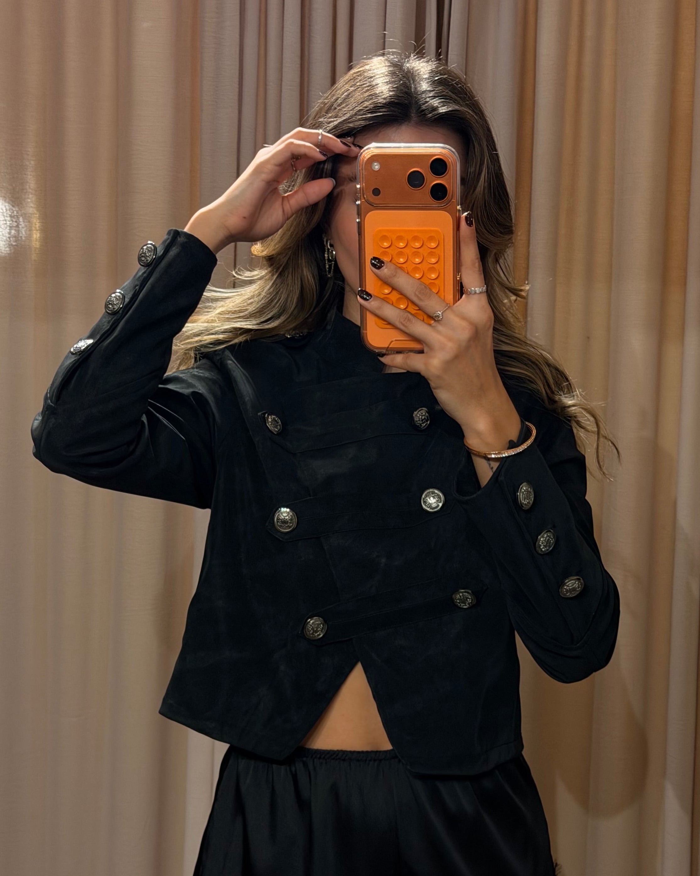 Napoleon Irregular Jacket - Black