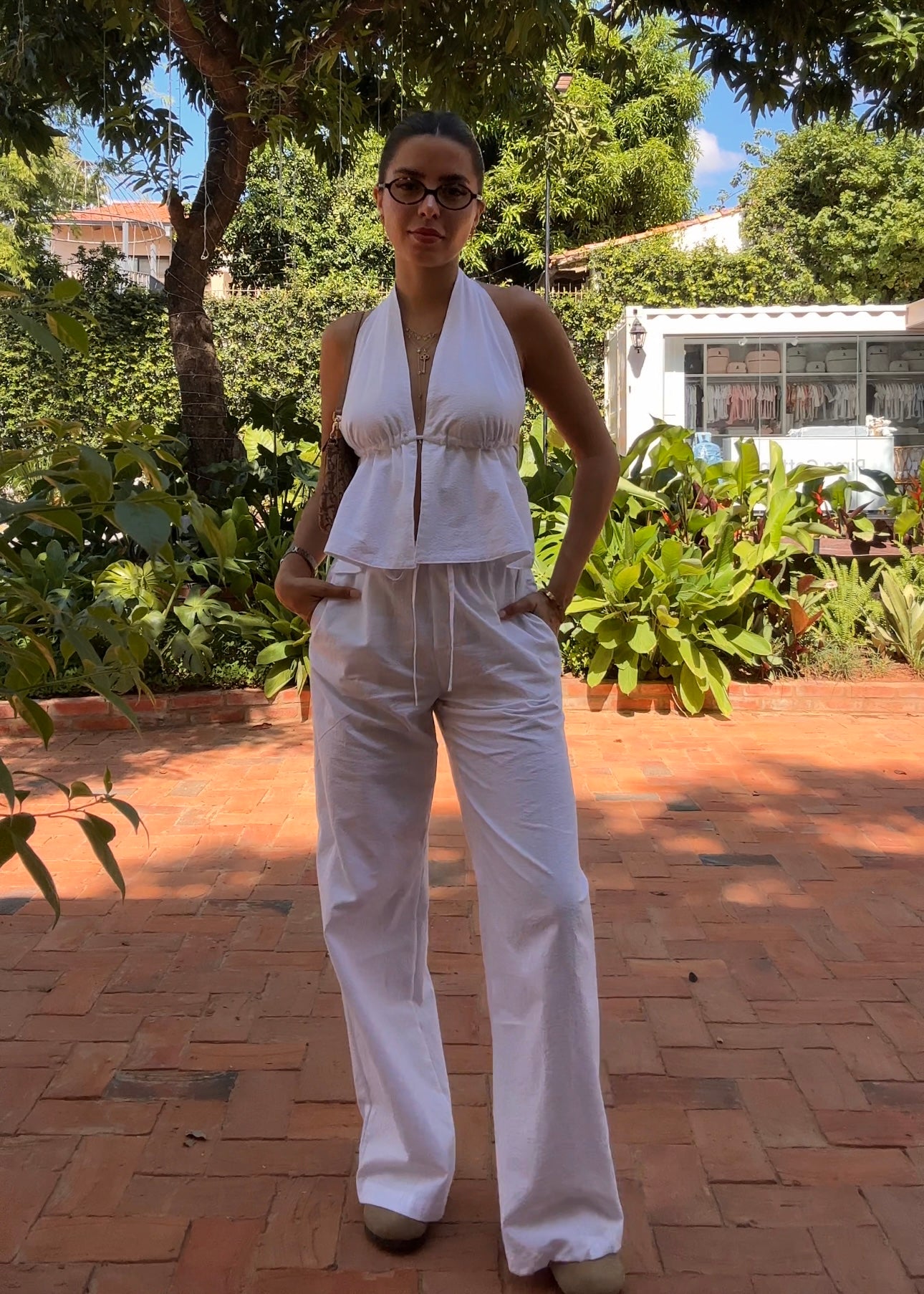 Top Valentina - Blanco Coastal