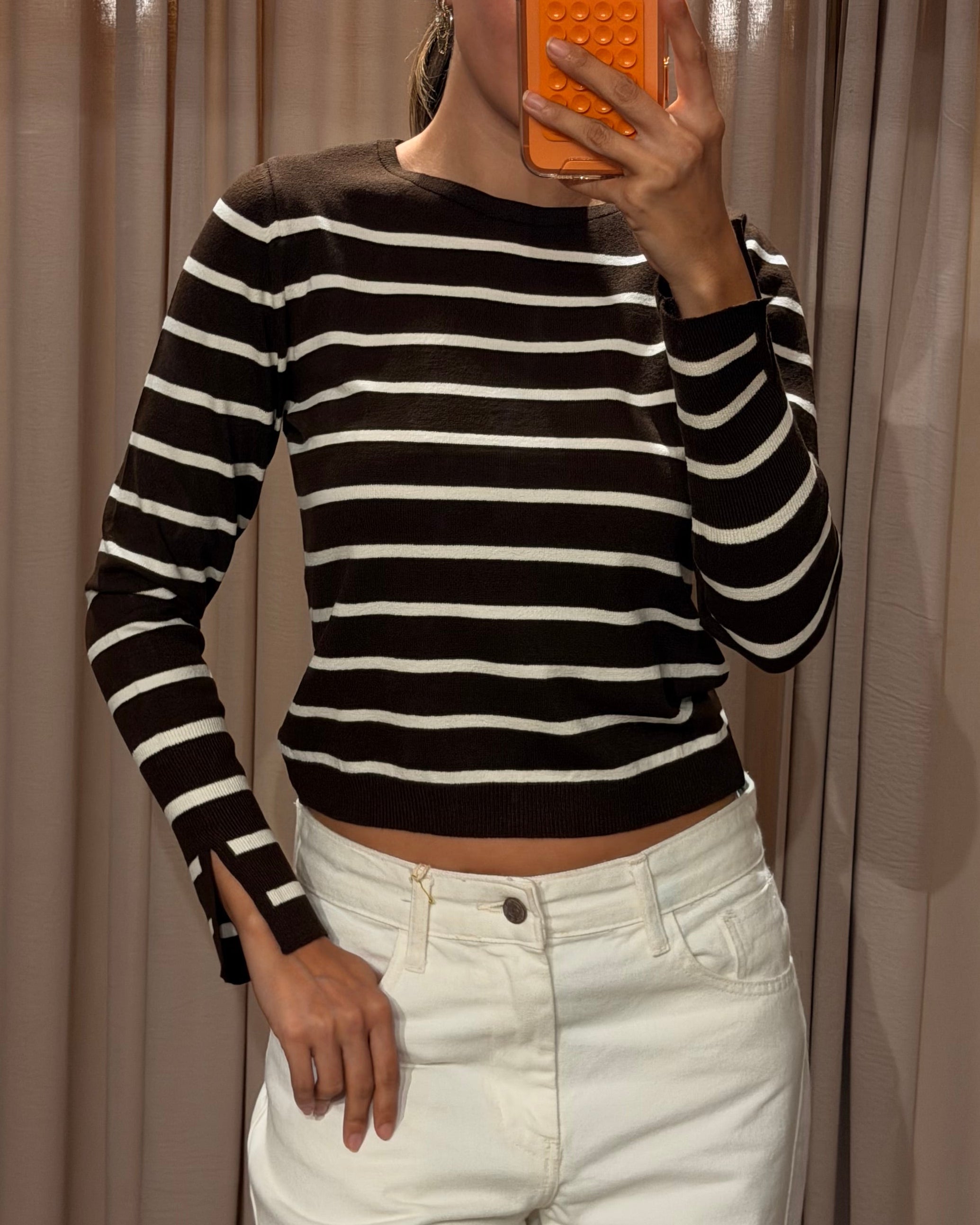 Mangas Largas Knit Stripes