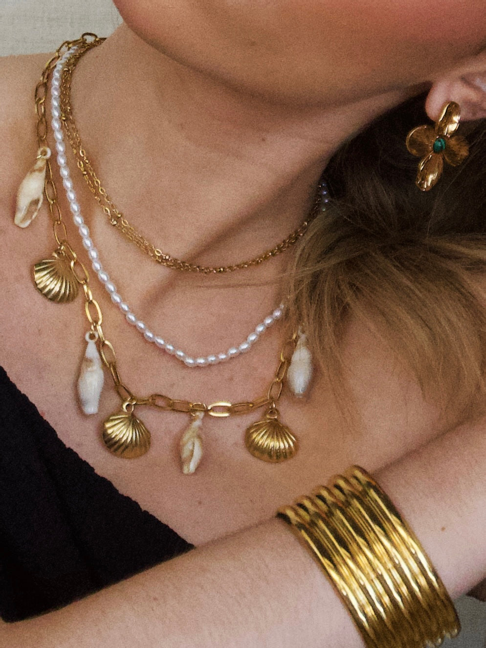 Mini Pearls Necklace