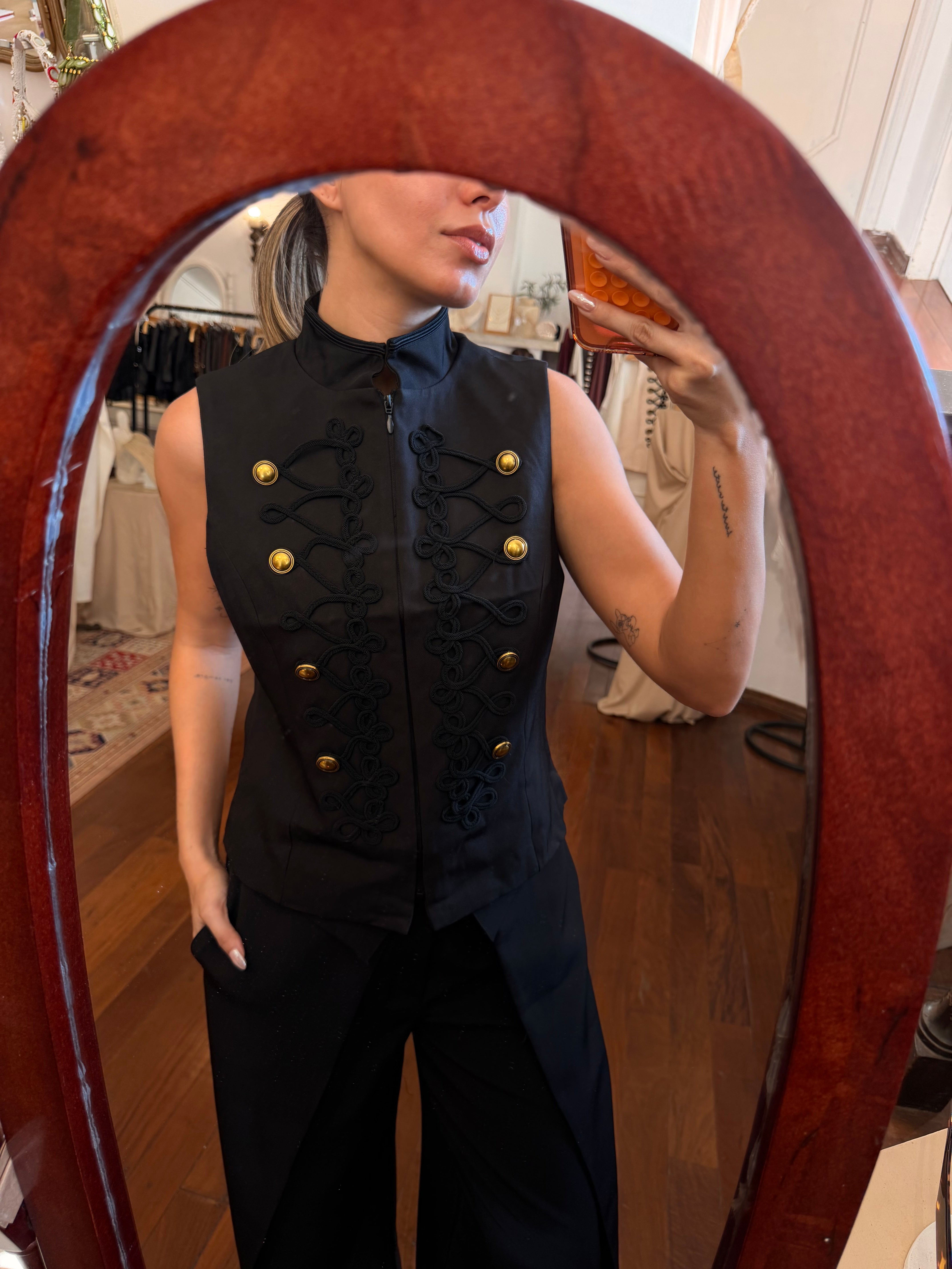 Napoleon Vest - Black