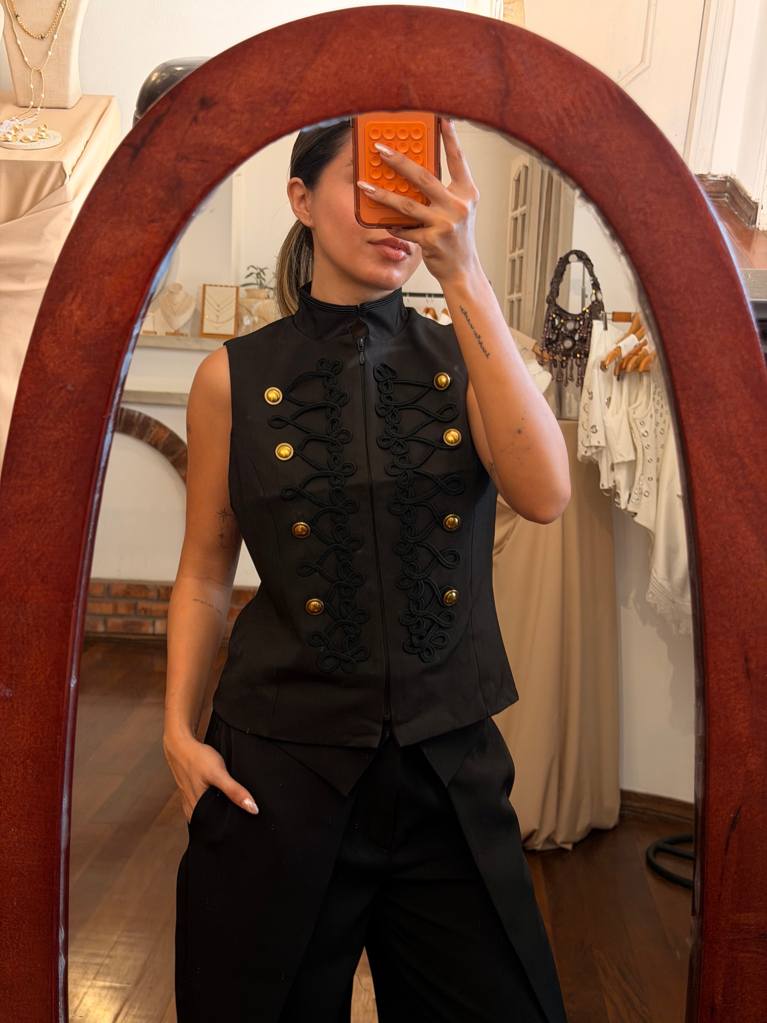 Napoleon Vest - Black