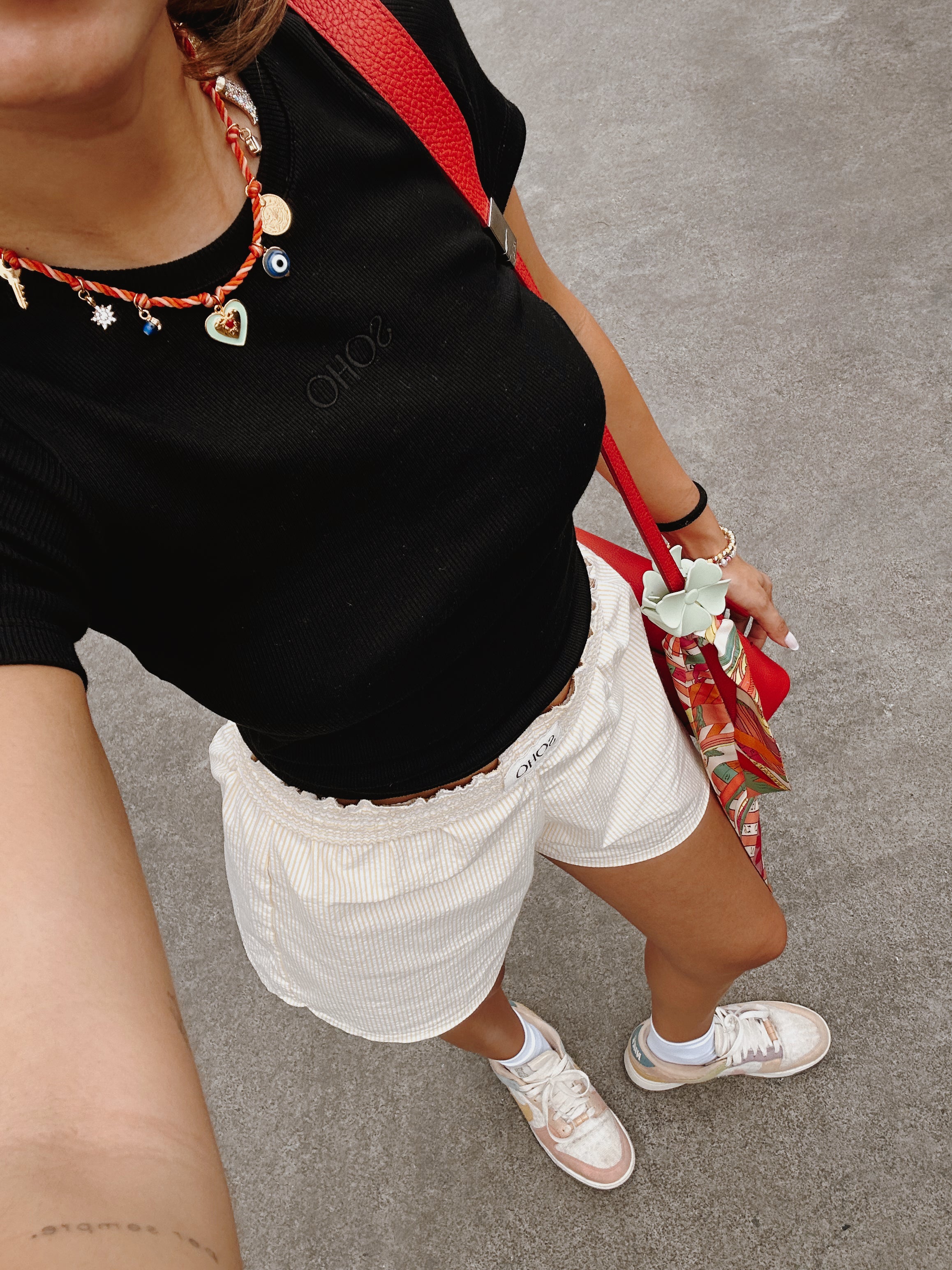 Short Elsa - Amarillo/Blanco