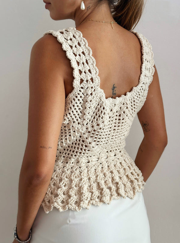 Dreamy Crochet Vest