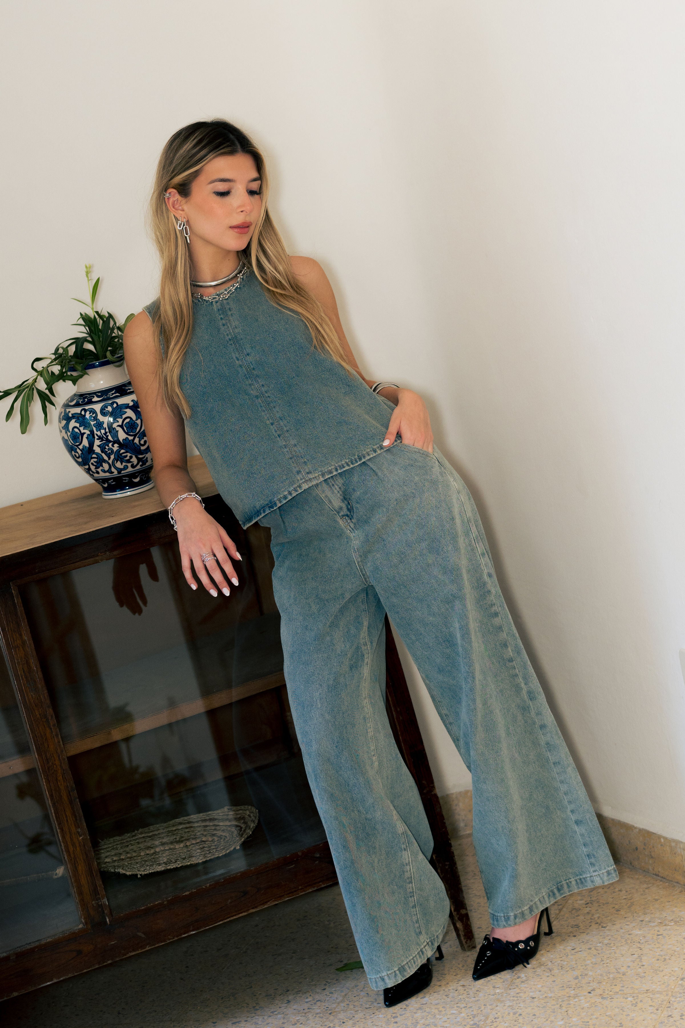 Set Scandi Light Denim