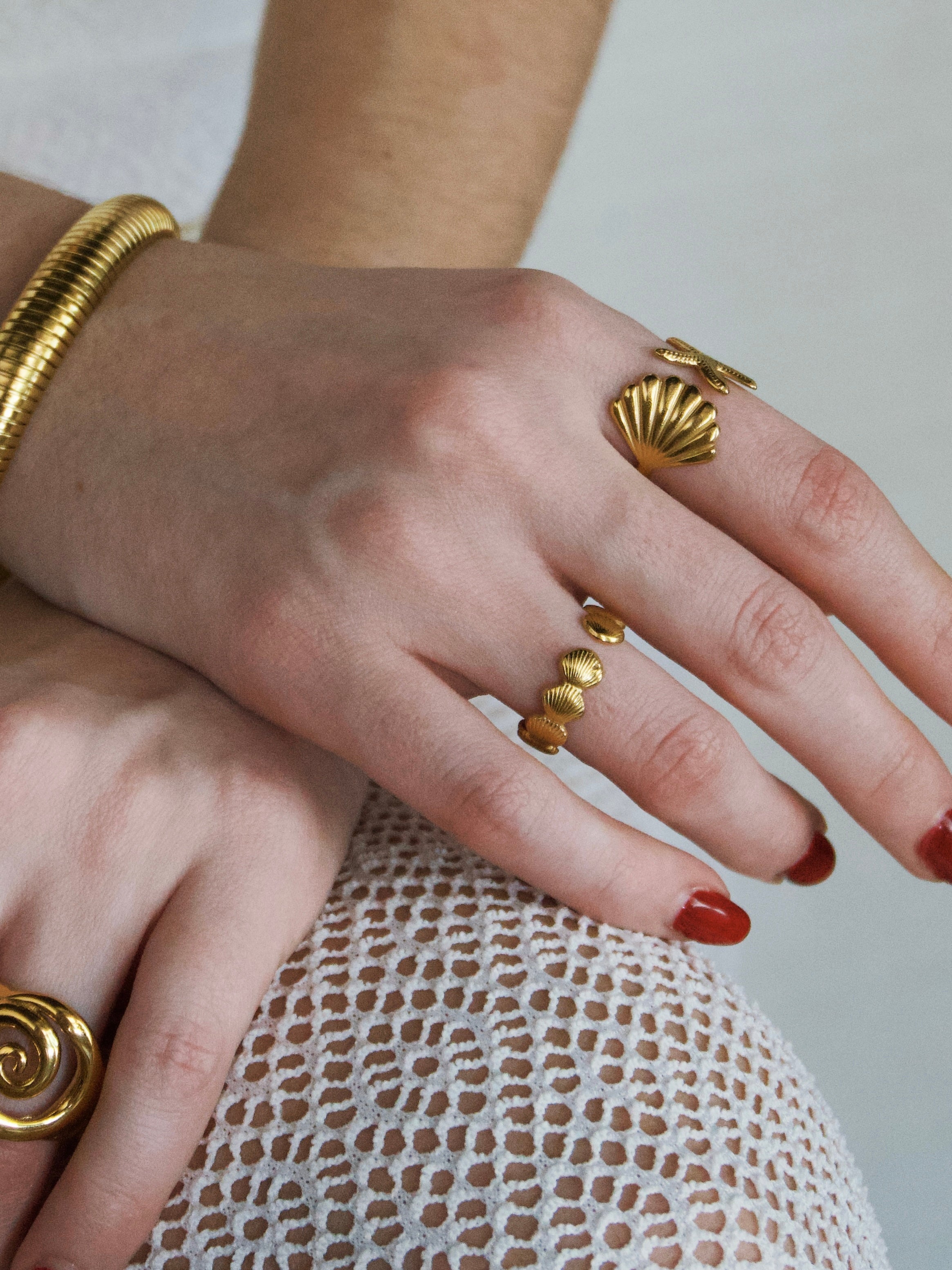 Mini Shells Ring