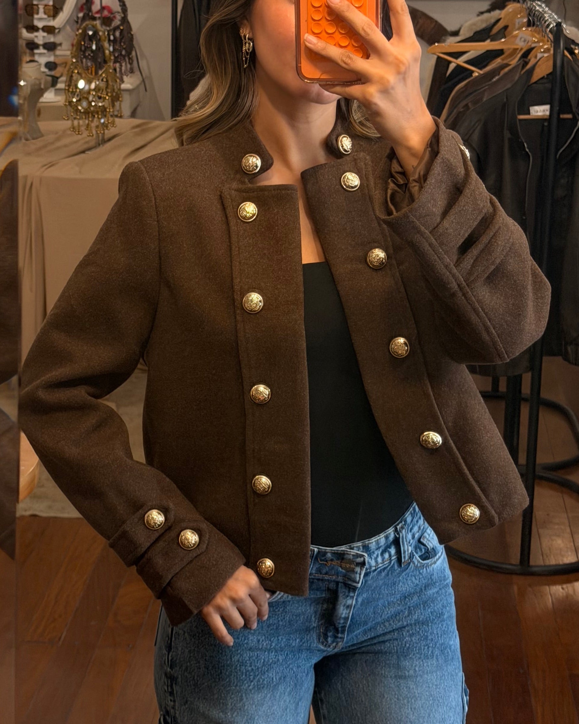 Napoleon Jacket - Brown