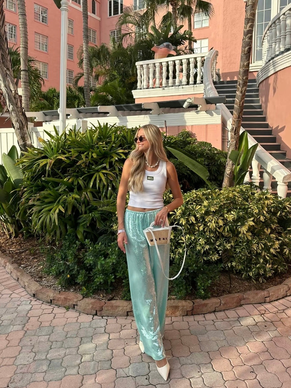 Aquamarine Sequin Pant