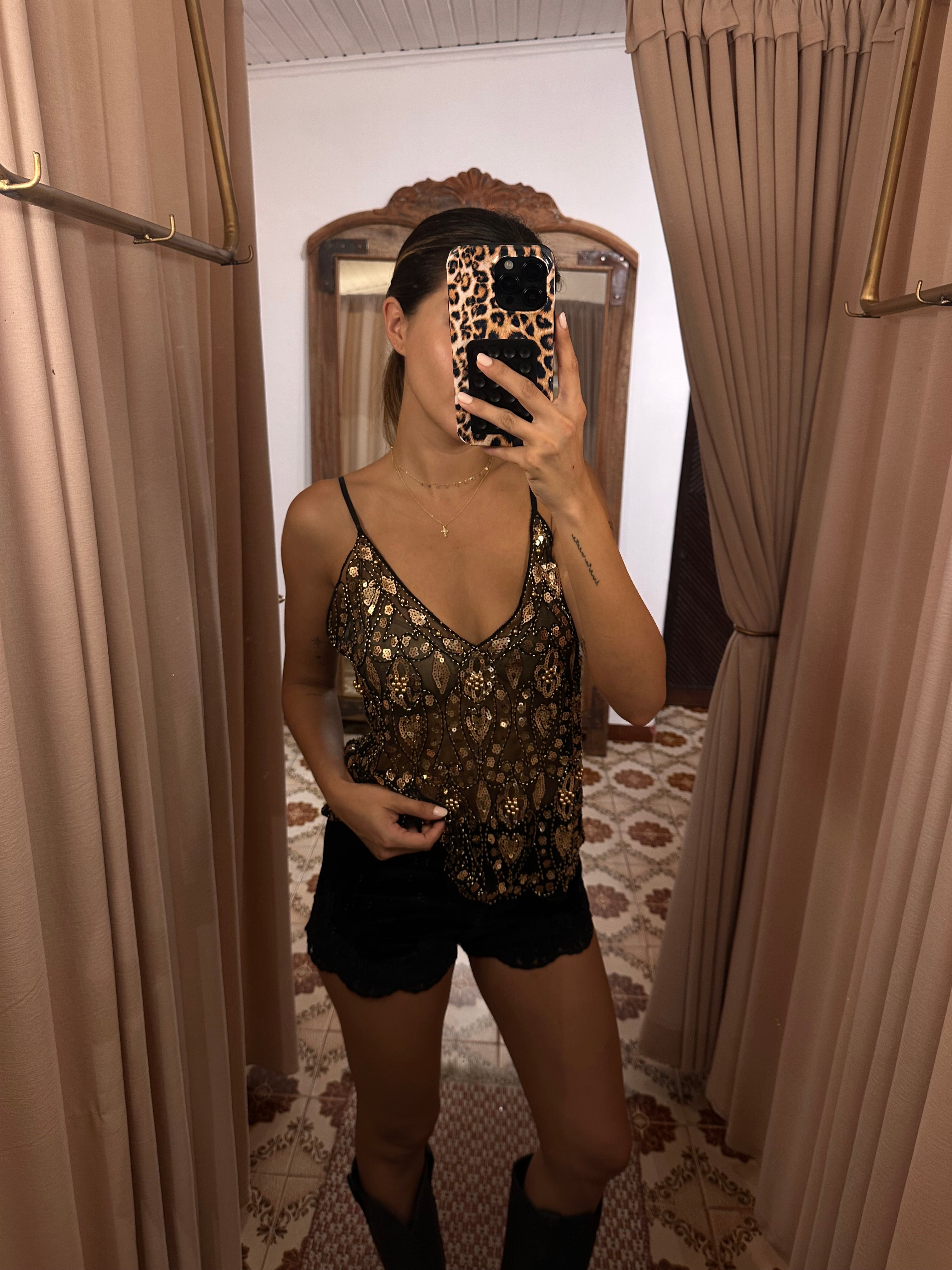 Embroidery Cami