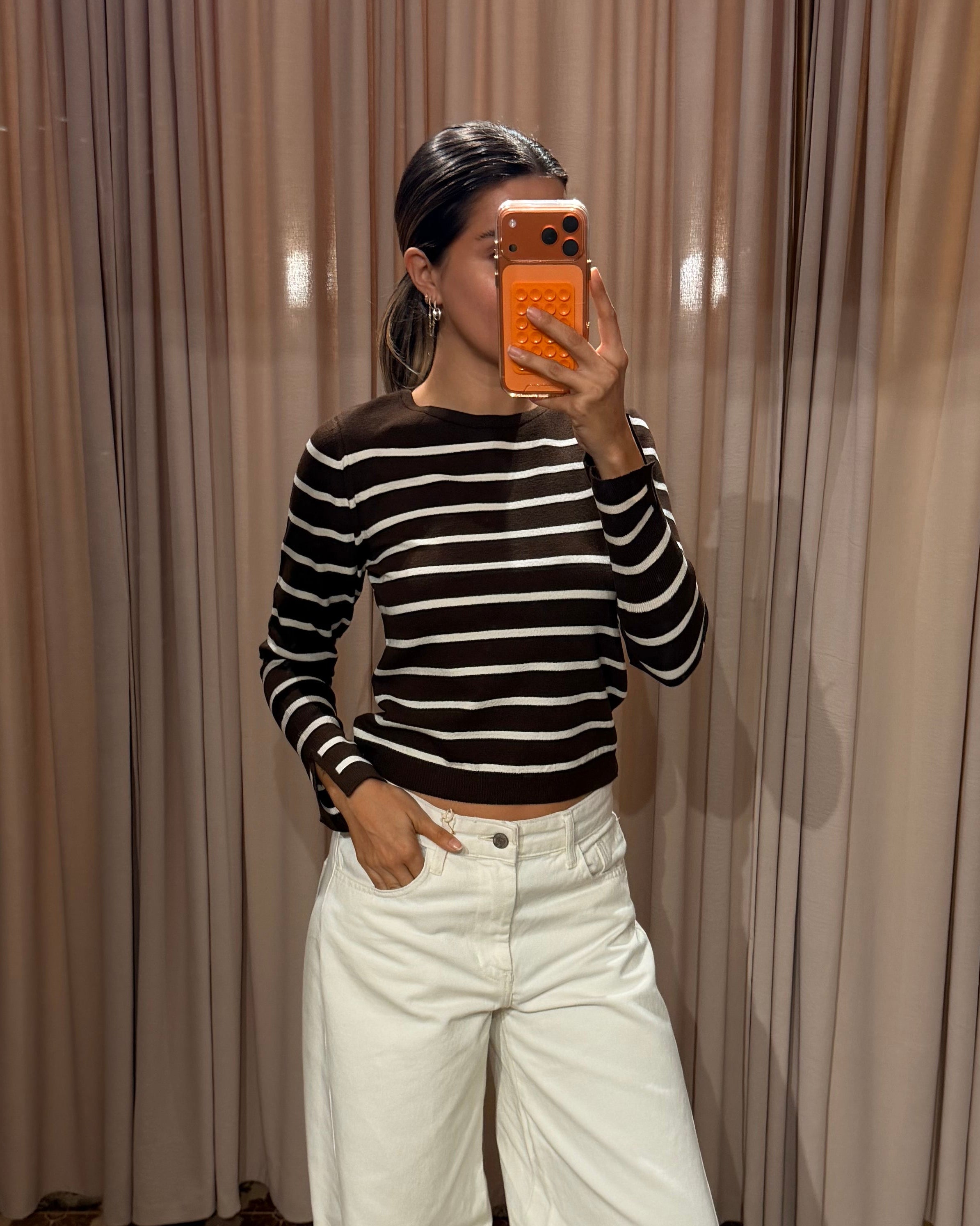 Mangas Largas Knit Stripes