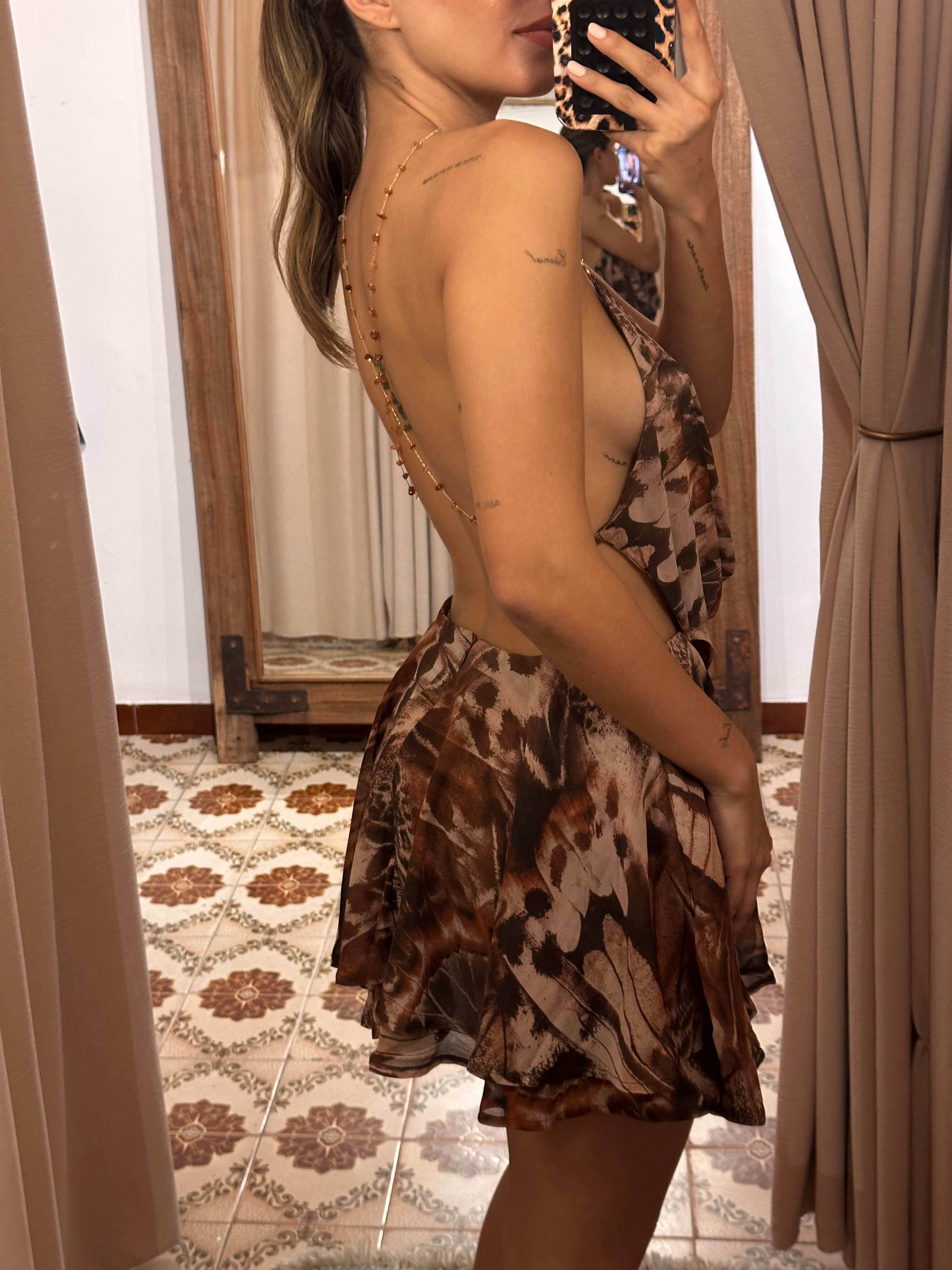 Animal Mini Dress