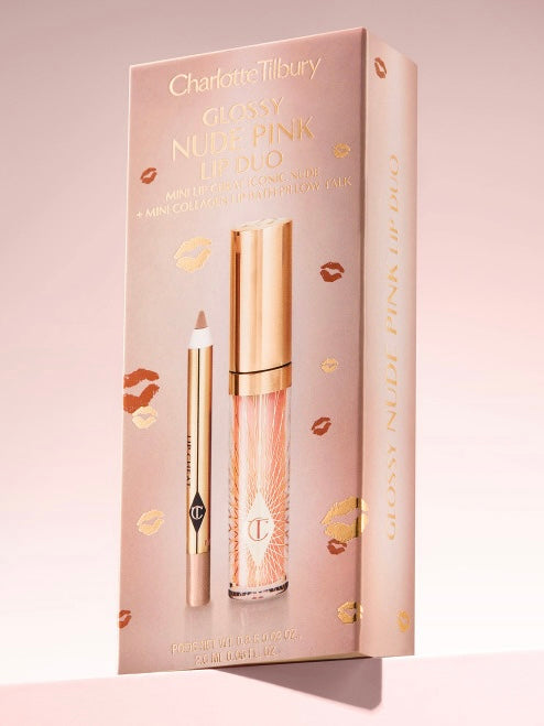 Glossy Nude Pink Lip Duo - Charlotte Tilbury