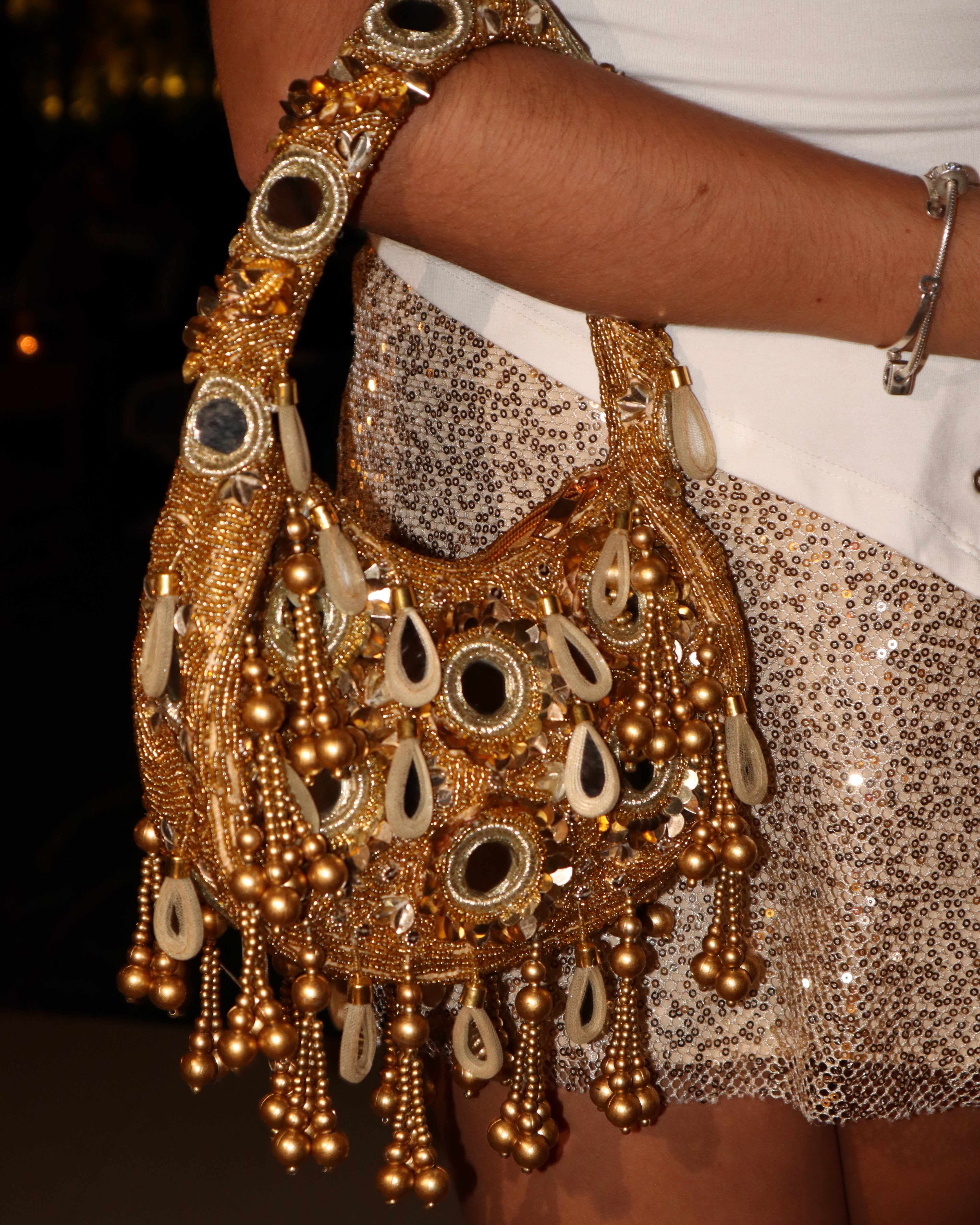 Gold Formentera Bag