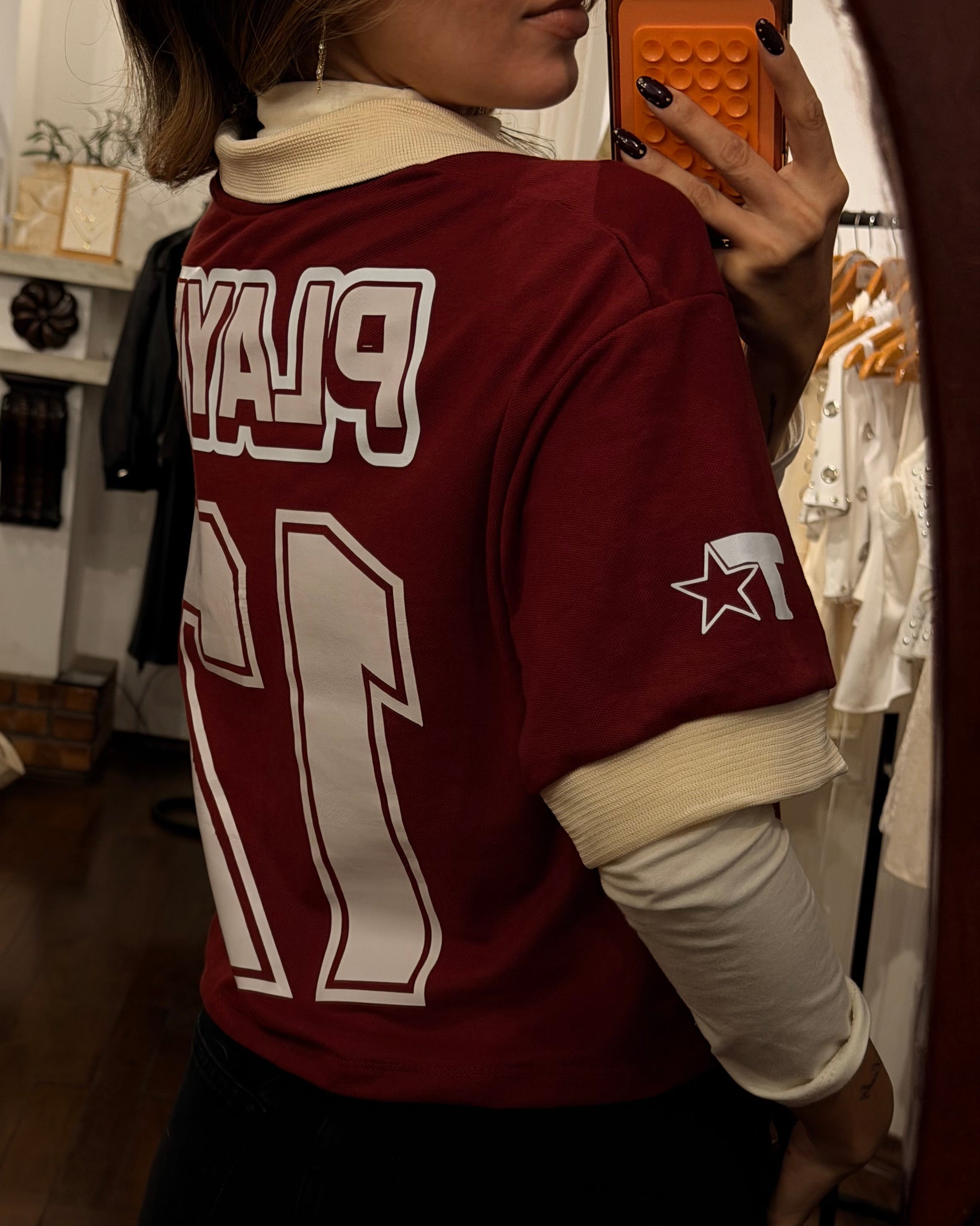 Remera Polo Paraguay Vintage - Burgundy