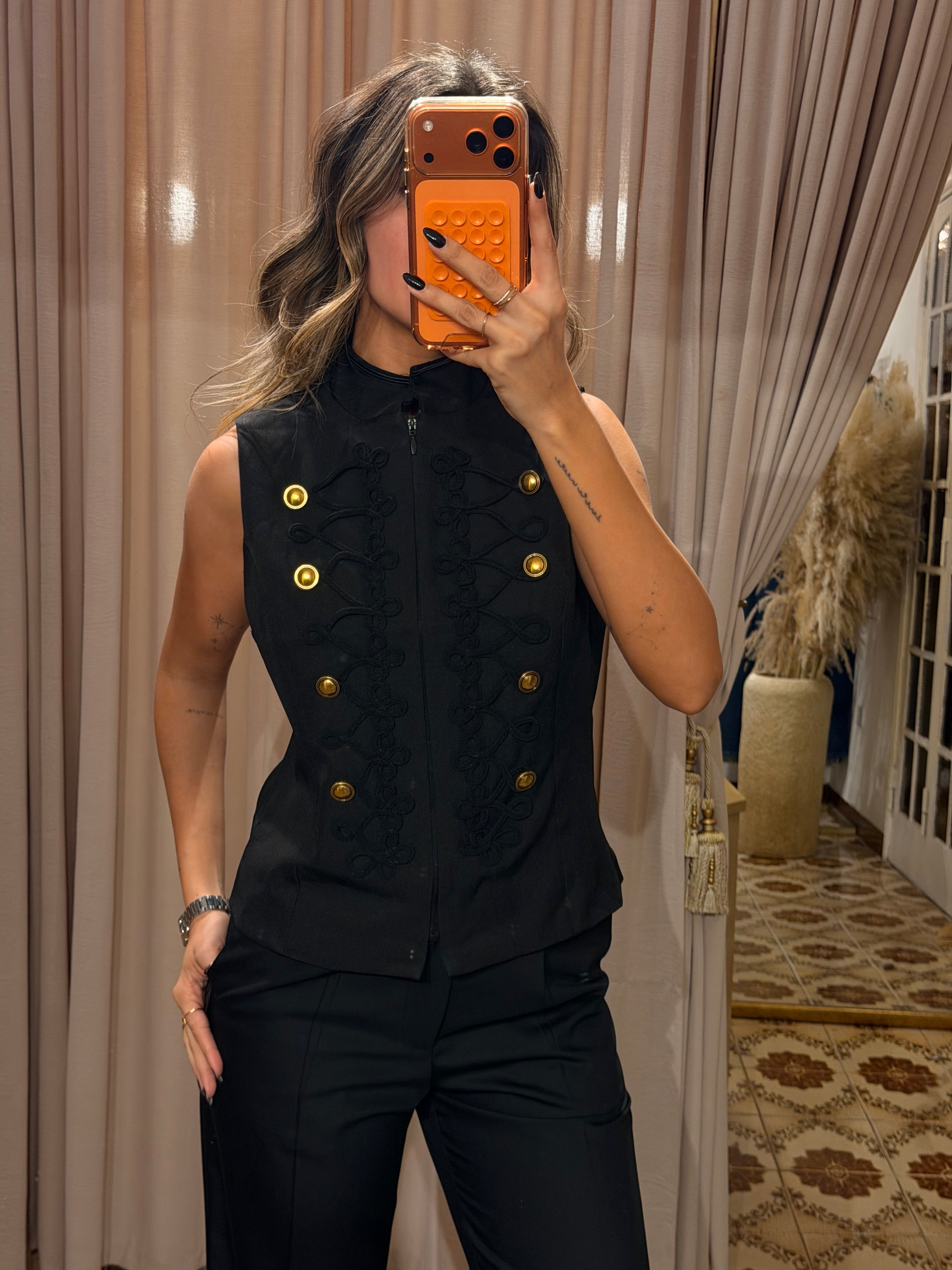 Napoleon Vest - Black