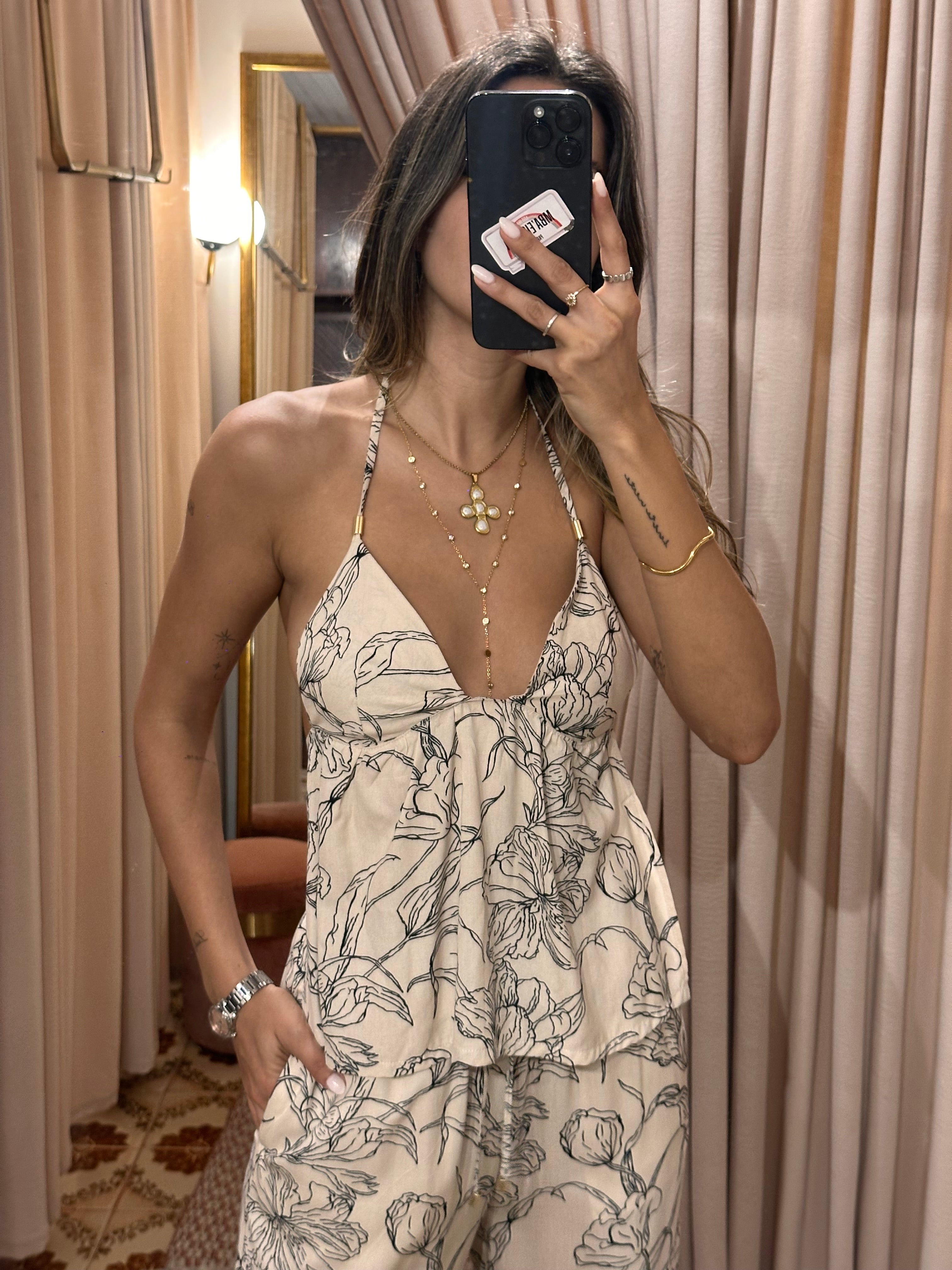 Set Martina - Flower Print