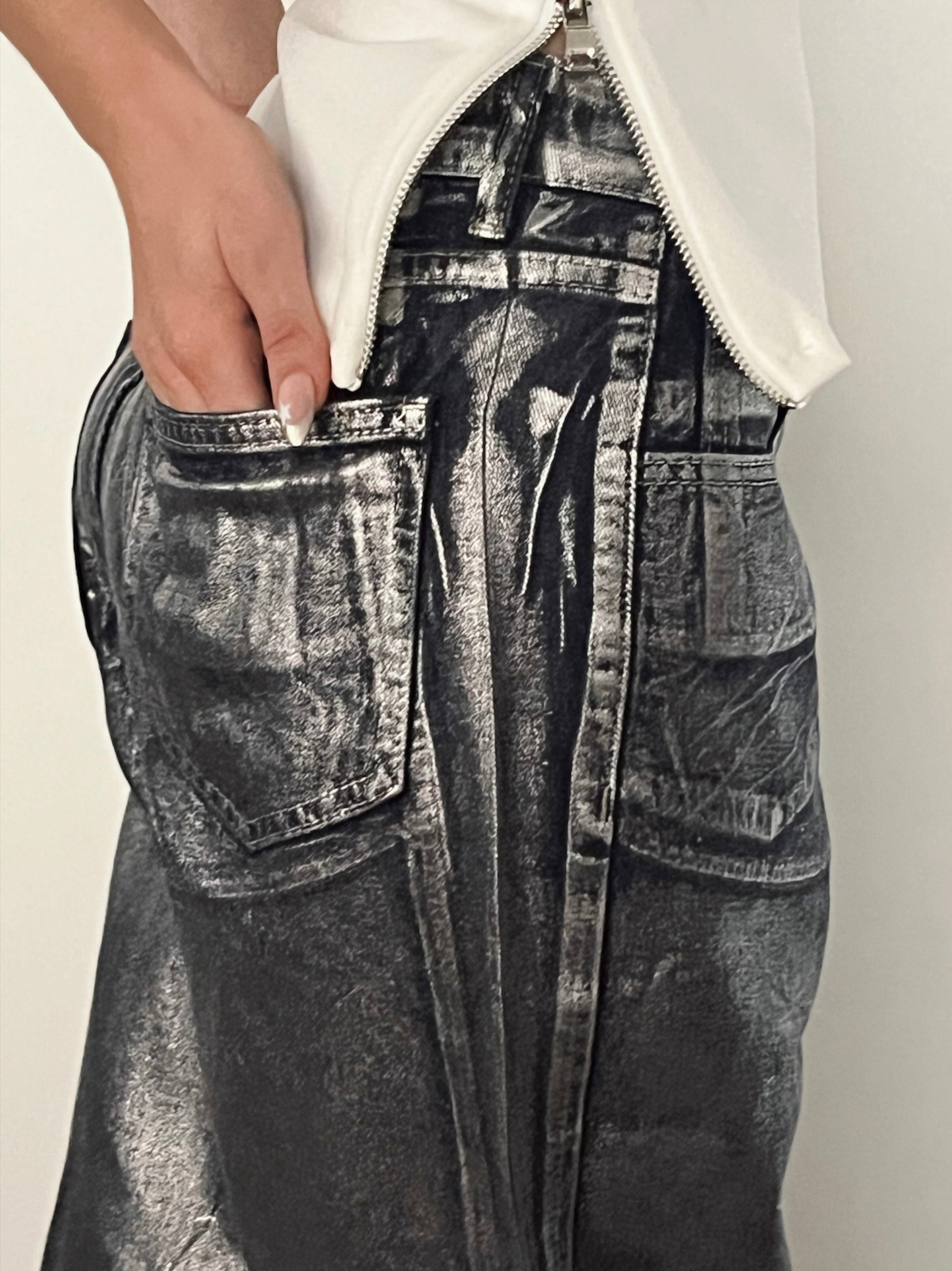 Pantalón Denim Foil